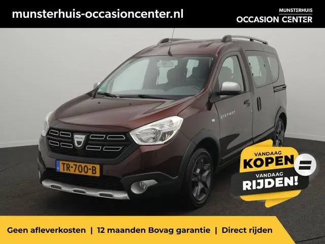 Dacia Dokker TCe 115 Stepway - RIJKLAARPRIJS - Achteruitrijcamera - Cruise Control - Stoelverwarming...