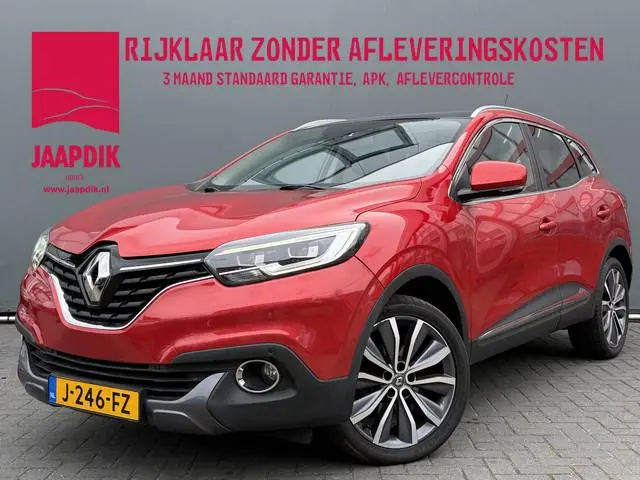 Renault Kadjar BWJ 2016 1.2 131 PK TCe Extase AUTOMAAT LEDER | PANO | LANE ASSIST | STOELVERW. | ELK...