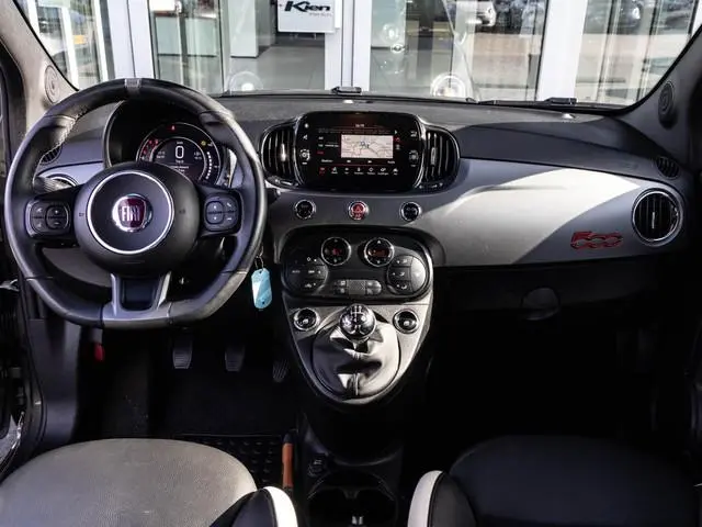 Fiat 500 0.9 TwinAir Turbo Sport 80pk | Half Leder | Cruise Control | Navigatie | PDC | Virtual Cock...