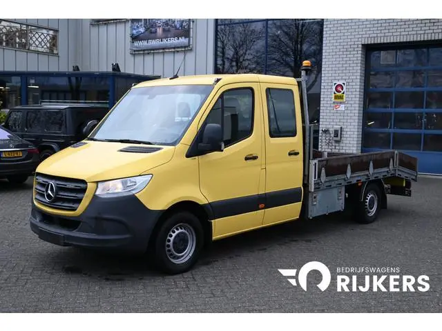 Mercedes-Benz Sprinter 316 CDI L3 Dubbele cabine Open laadbak 3500 kg Trekhaak, MBUX met Apple Carpl...