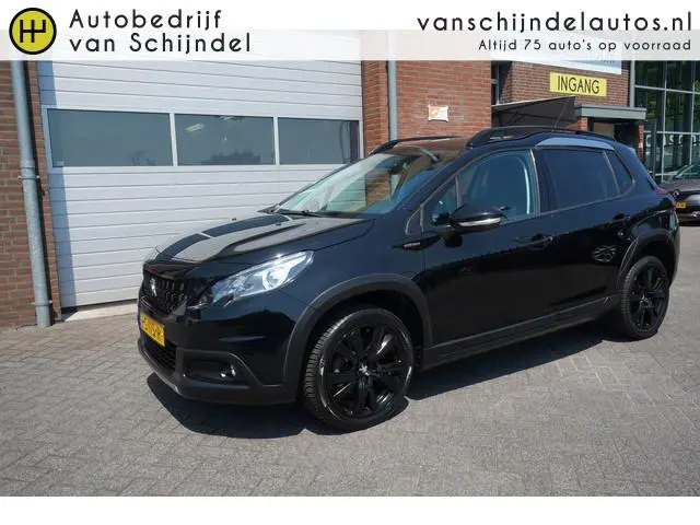 Peugeot 2008 1.2 PURETECH GT-LINE LUXE KEURIGE NETTE STAAT ORIGINEEL NL PANORAMADAK CAMERA 1/2LEDER...