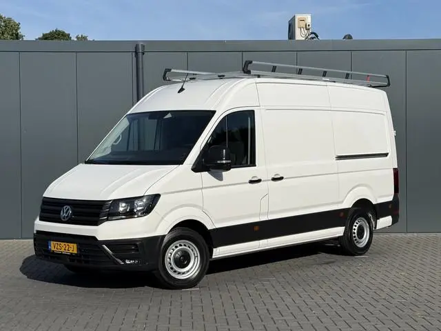 Volkswagen Crafter 2.0 TDI 141 PK / L3H3 / 2x SCHUIFDEUR / IMPERIAAL + LADDER / 3 TONS TREKHAAK / CA...