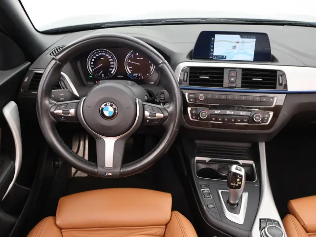BMW 2-serie Cabrio 218i AUT. M-SPORT HIGH EXECUTIVE + LEDER SPORTINTERIEUR | TREKHAAK