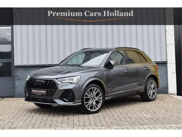 Audi Q3 45 TFSI e S-Line 245 Pk SOH 94% Rood Stiksel Leder Matrix Navi Keyless Sonos Camera ACC 20 I...