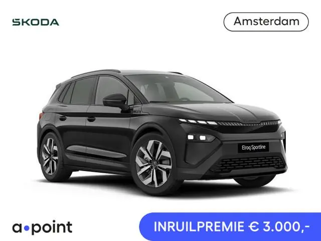 Skoda Elroq 85 Sportline  | elektr. achterklep | Matrix LED | Travel Assist | Stuur - en stoelverwar...