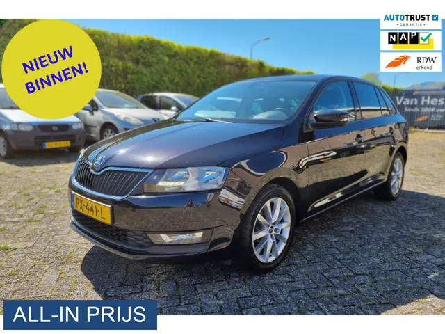 ŠKODA Rapid Spaceback 1.0 TSI Greentech Drive ✅PANODAK ✅CARPLAY ✅NIEUWE APK