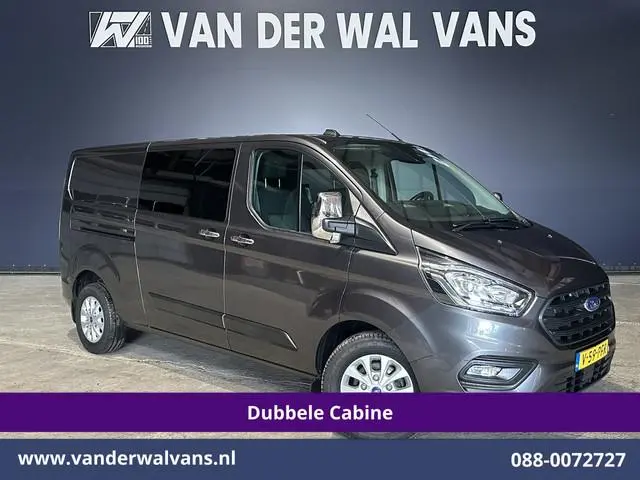 Ford Transit Custom 2.0 TDCI 170pk L2H1 Dubbele Cabine Euro6 Airco | 5-Zits | Camera | LED | Cruisec...