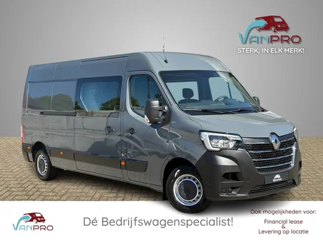 Renault Master 2.3 dCi 150pk L3H2 Dubbel Cabine / Airco / Cruise / Camera / Trekhaak / PDC / Bluetoo...