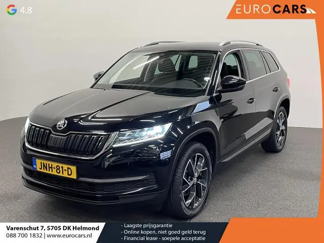 Skoda Kodiaq 1.5 TSI Sportline Business Airco ECC Navi Carplay 19" LM Velgen Leder/Alcantara PDC VA+...