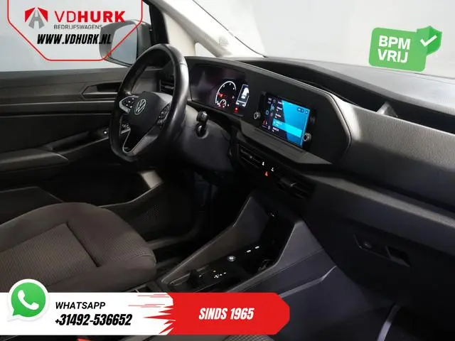 Volkswagen Caddy Cargo Maxi 2.0 TDI 125 pk DSG Aut. Standkachel/ Stoelverw./ Carplay/ Airco/ Dakdrag...