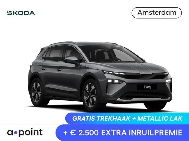 Skoda Elroq 85 Business Edition 286 pk | Business Upgrade pakket - Plus | Trekhaak | Velgen: 19" lic...