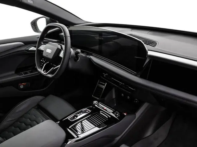 Audi A6 Sportback e-tron S edition 286 PK · Privacy glas · Remzadels rood · Sportstoel leder zwart