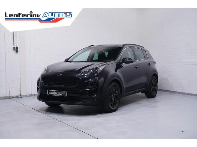 Kia Sportage 1.6 T-GDI Black Edition 1e Eig. NAP Panodak Navi Camera Leder Rijklaar + Fabrieksgarant...