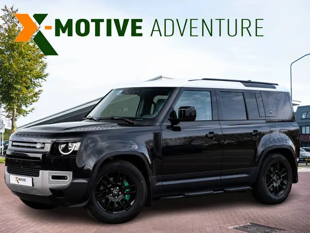Land Rover Defender 110 2.0 P400e S | Black Pack | Leder interieur | Wit Dak | Adaptive Cruise | Col...