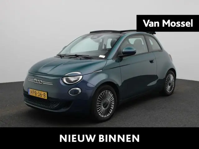 Fiat 500C Icon 42 kWh Cabrio | LMV | cruise control | Camera | Navi | Bluetooth |