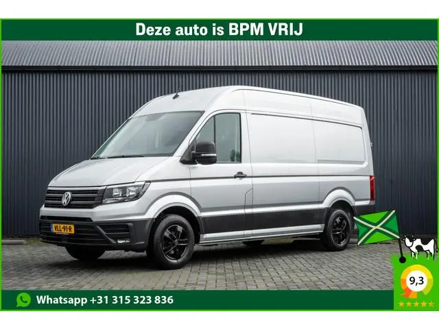 Volkswagen Crafter L3H3 | 140 PK | Automaat | Carplay | Camera | Adapt.Cruise | Trekhaak 3.0T