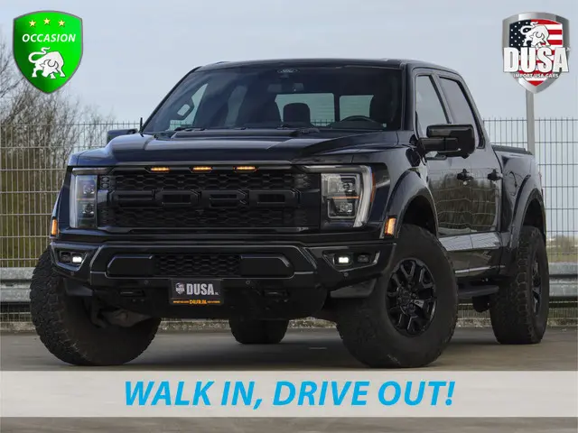 Ford USA F150 Raptor |  SuperCrew | 3.5 V6 Ecoboost | Black ops | Rol cover |  Nieuw Binnen!