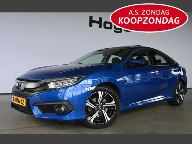 Honda Civic 1.5 i-VTEC Executive Automaat Cruise control Clima Navigatie Schuifdak Stoelverwarming L...