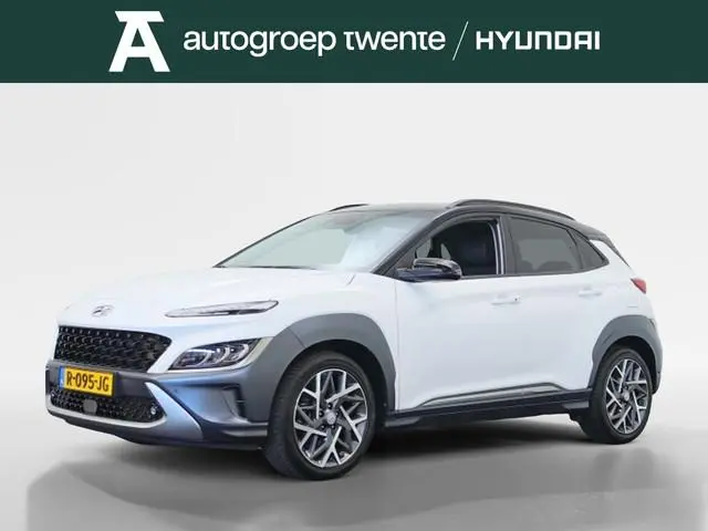 Hyundai Kona 1.6 GDI HEV Premium | Trekhaak | Leder | 1e eigenaar