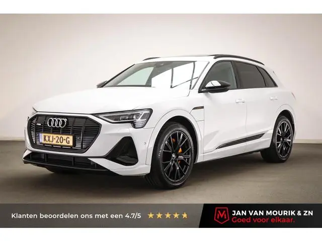Audi e-tron 55 S-line quattro 300kW | SOH 95% | PANORAMADAK | LUCHTVERING | B&O | CAMERA | 21"