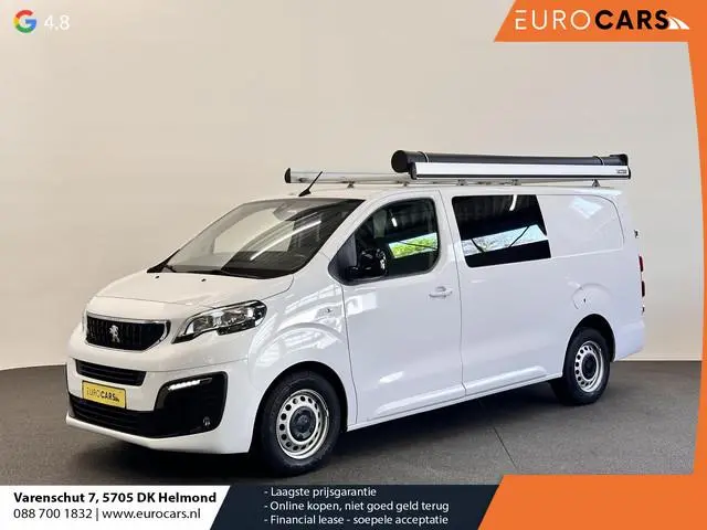 Peugeot Expert 2.0HDI 145PK Long Asphalt Dubbele Cabine Airco Cruise Control Navi Trekhaak Imperiaal...