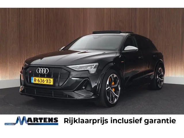 Audi e-tron S quattro 503pk 95 kWh SOH 92% Trekhaak 360Camera Stoelventilatie Leder Memory HUD B&O N...