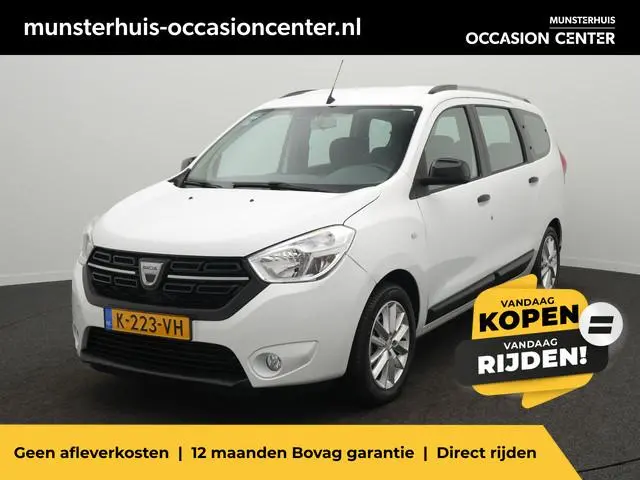 Dacia Lodgy TCe 130 Comfort - Occasion Lease vanaf €514 p/m - RIJKLAARPRIJS - 7-persoons! - Airco -...