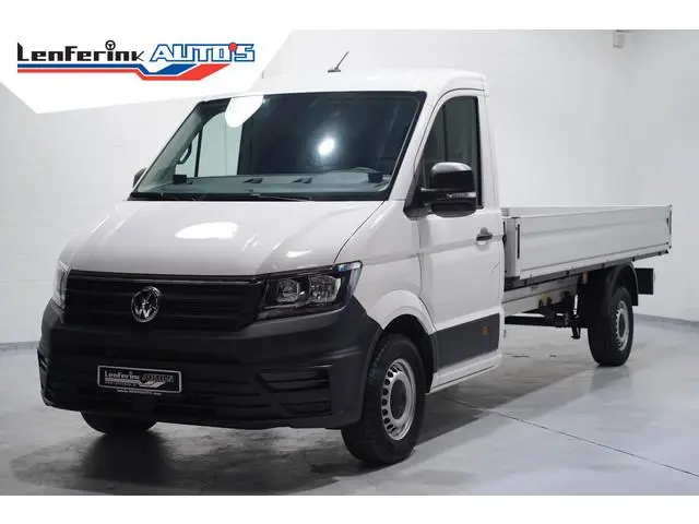 Volkswagen Crafter 2.0 TDI 177 pk L4 Pick Up / Open Laadbak Airco  Cruise Control, 3-Zits, LxBxH 430...
