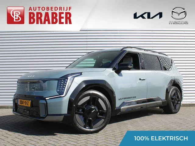 Kia EV9 GT-Line AWD 99.8 kWh | 7-zits | Stuur-/stoelverwarming + ventilatie v+a | 360 Camera | Schui...