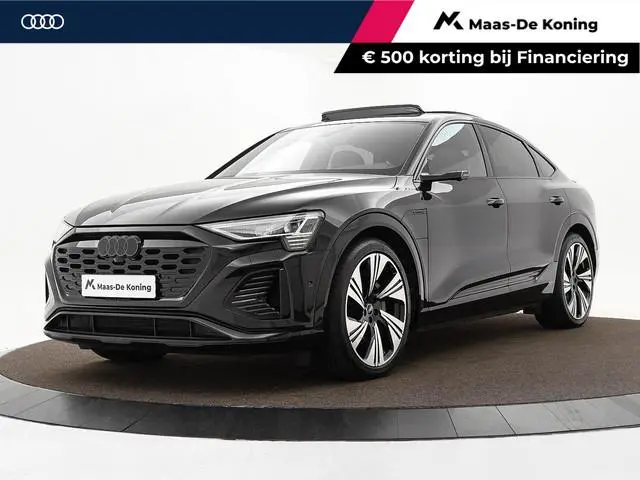 Audi Q8 Sportback e-tron 55 quattro S Edition 408pk / 115 kWh · SOH 93,6% · Panoramadak · 360 Camera...