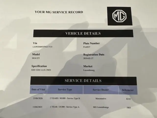 MG MG4 EV