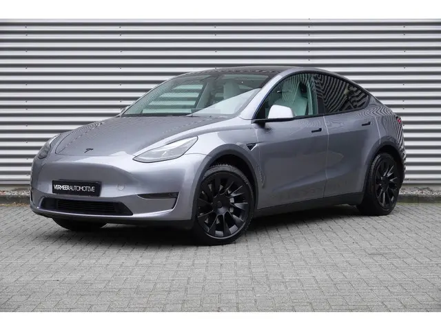 Tesla Model Y Long Range AWD 75 kWh Panorama | Leder Ivoor | NAP |