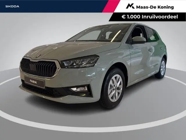 Škoda Fabia Selection 1.0 TSI 85 kW / 115 PK Hatchback 7 versn Timiano green | Trekhaak afneembaar |...