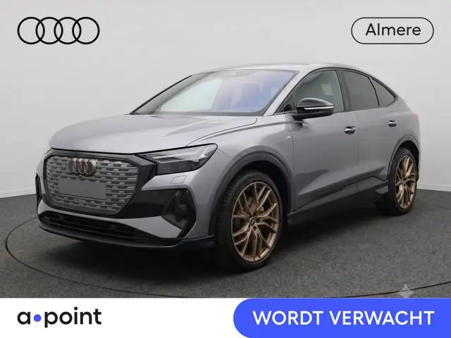Audi Q4 Sportback e-tron 50 quattro Launch edition S Competition 77 kWh 299PK | Half Augustus verwac...
