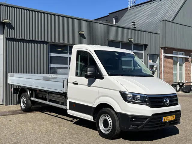 Volkswagen Crafter 35 2.0 TDI L4 Open laadbak Pick-up Airco Cruise controle 3-Persoons 1e eigenaar D...