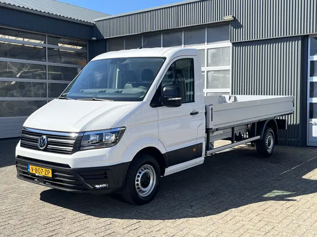 Volkswagen Crafter 35 2.0 TDI L4 Open laadbak Pick-up Airco Cruise controle 3-Persoons 1e eigenaar D...