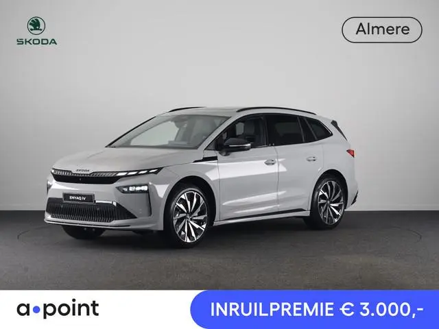 Škoda Enyaq 85 Sportline 286 pk | Panoramadak | 21 inch | Head up | Lightband | Blind spot | Adaptiv...