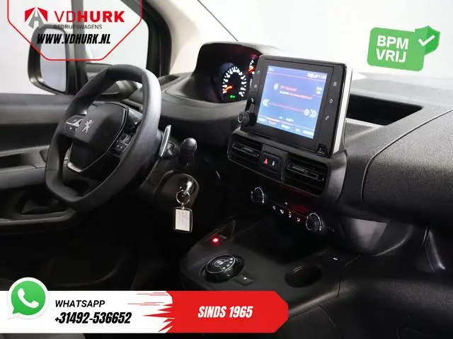 Peugeot Partner 1.5 HDI 130 pk Aut. L2 NL Auto/ 3Pers./ Carplay/ Airco/ Navi/ Imperiaal/ Cruise/ PDC...