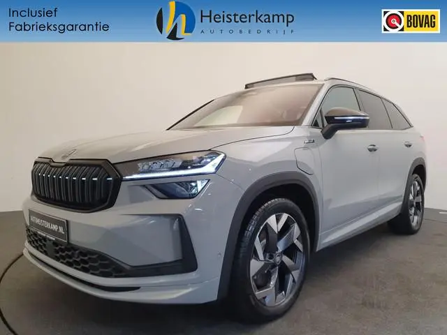 ŠKODA Kodiaq 1.5 TSI PHEV DSG/AUT 204pk Sportline Wegklapbare trekhaak, Panoramadak, Canton