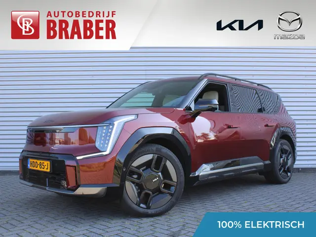 Kia EV9 GT-Line AWD 99.8 kWh | 7-zits | Stuur-/stoelverwarming + ventilatie v+a | 360 Camera | Schui...
