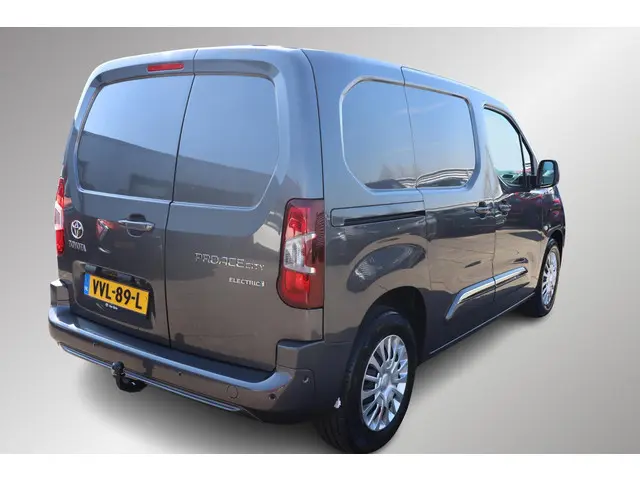 Toyota PROACE CITY Electric Prof 50 kWh, Bijrijdersstoel en 2e schuifdeur, Laadvloer, Camera, Lat om...