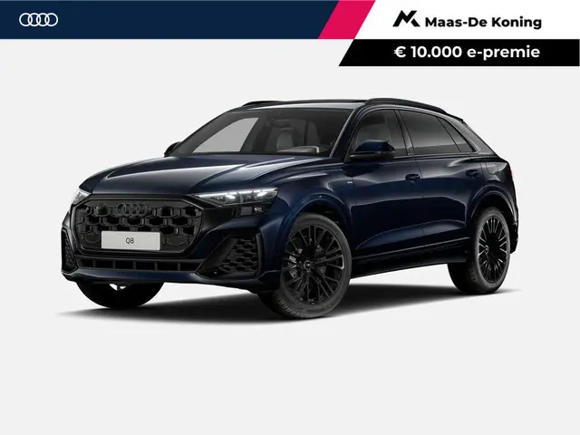 Audi Q8 55 TFSI e quattro Pro Line S 394 PK · 22" LM Velgen · Glazen panoramdak · B&O Premium 3D · A...