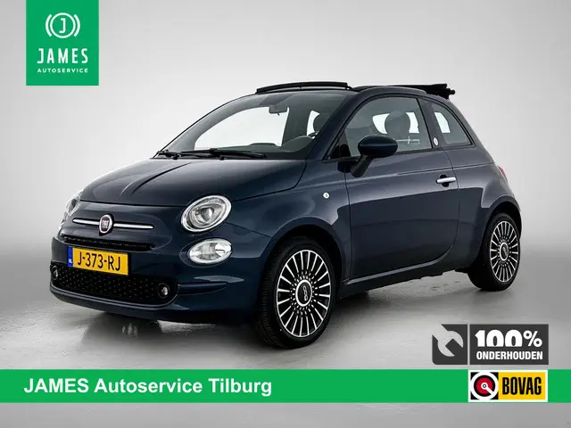 Fiat 500 C 1.0 Hybrid Launch Edition NAVI & CARPLAY | STOF-LEDER | LED