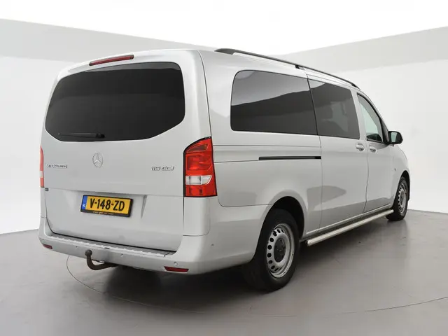 Mercedes-Benz Vito 116 CDI 163 PK AUT. EXTRA LANG DUBBEL CABINE EURO 6 + NAVIGATIE | TREKHAAK | CRUI...