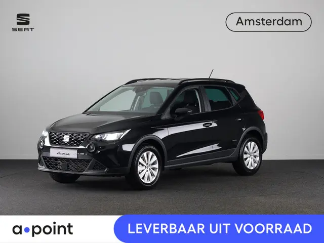 Seat Arona Style Business Intense 1.0 70 kW / 95 pk EcoTSI SU | Midnight Black Metallic | Draadloze...