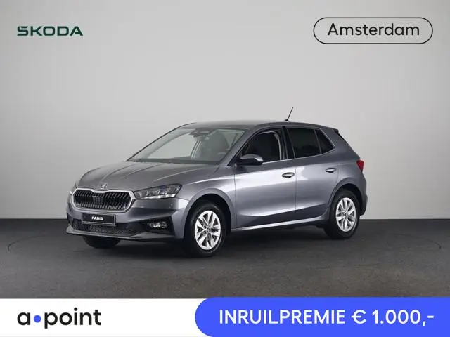 Skoda Fabia 1.0 TSI Business Edition | Graphite Grey Metallic | DSG-Automaat | Verwarmbare Voorstoel...