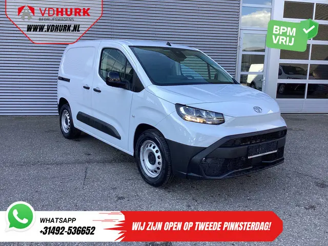 Toyota PROACE CITY Electric 345 km WLTP LED/ 3pers/ Snellader/ Standkachel/ Carplay/ Navi/ PDC/ Crui...