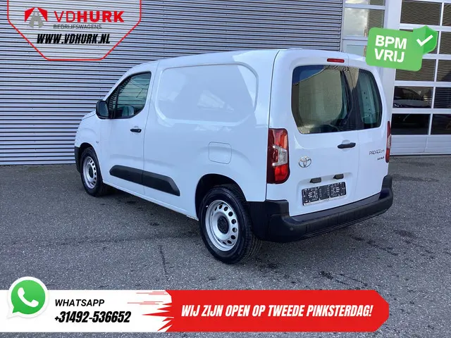 Toyota PROACE CITY Electric 345 km WLTP LED/ 3pers/ Snellader/ Standkachel/ Carplay/ Navi/ PDC/ Crui...