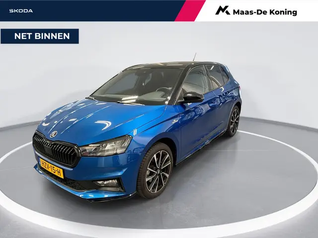 Skoda Fabia 1.0 TSI 110pk DSG Monte Carlo · Camera · Apple/Android Car Play · Stoelverwarming · Crui...