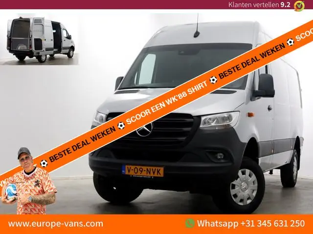Mercedes-Benz Sprinter 316 CDI 163pk E6 L2H2 4x4 ZG1 Airco/Navi/Camera 12-2019